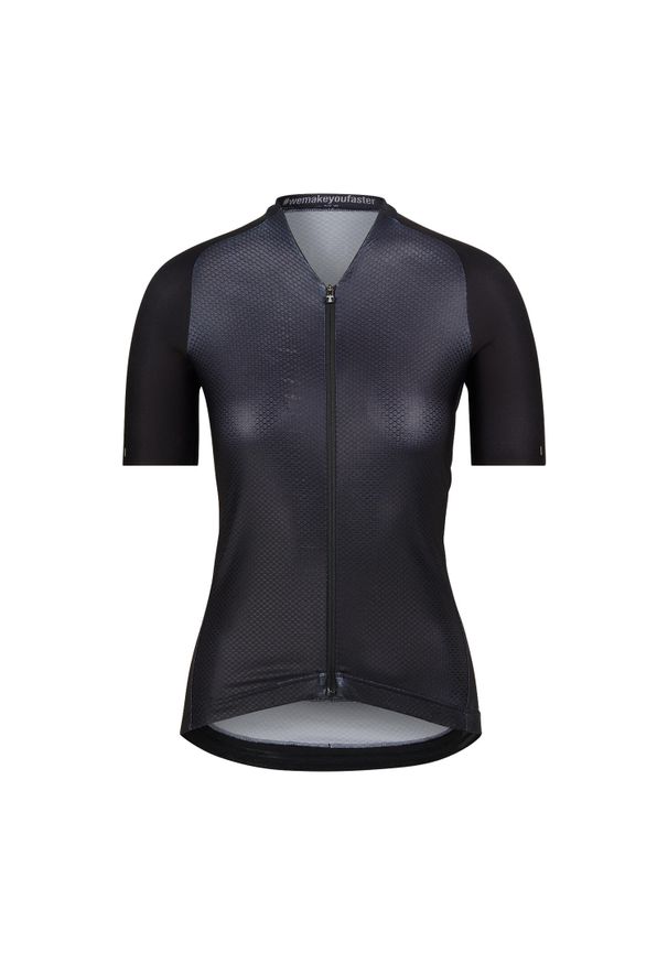 BIORACER - Damski jersey Bioracer Icon Coldblack. Kolor: czarny. Materiał: jersey. Sport: kolarstwo
