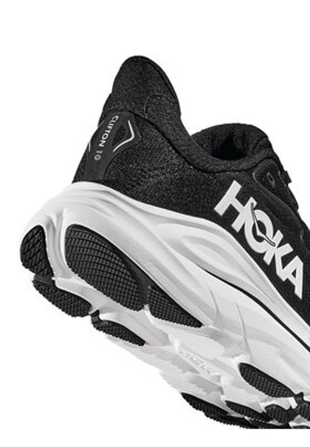 HOKA - Hoka Buty do biegania Clifton 10 1168860 Czarny. Kolor: czarny. Materiał: materiał