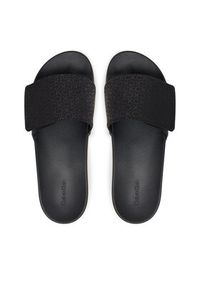 Calvin Klein Klapki HM0HM01671 Czarny. Kolor: czarny. Materiał: materiał #3