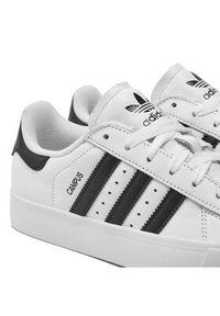 Adidas - adidas Sneakersy Campus Vulc JI1918 Biały. Kolor: biały. Materiał: skóra. Model: Adidas Campus