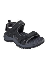 skechers - Sandały męskie SKECHERS Prewitt Rigdon. Kolor: czarny