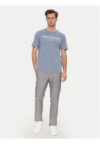 Tom Tailor T-Shirt 1045773 Niebieski Regular Fit. Kolor: niebieski. Materiał: bawełna #4