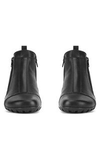 Rieker Botki L4653-00 Czarny. Kolor: czarny. Materiał: skóra #7