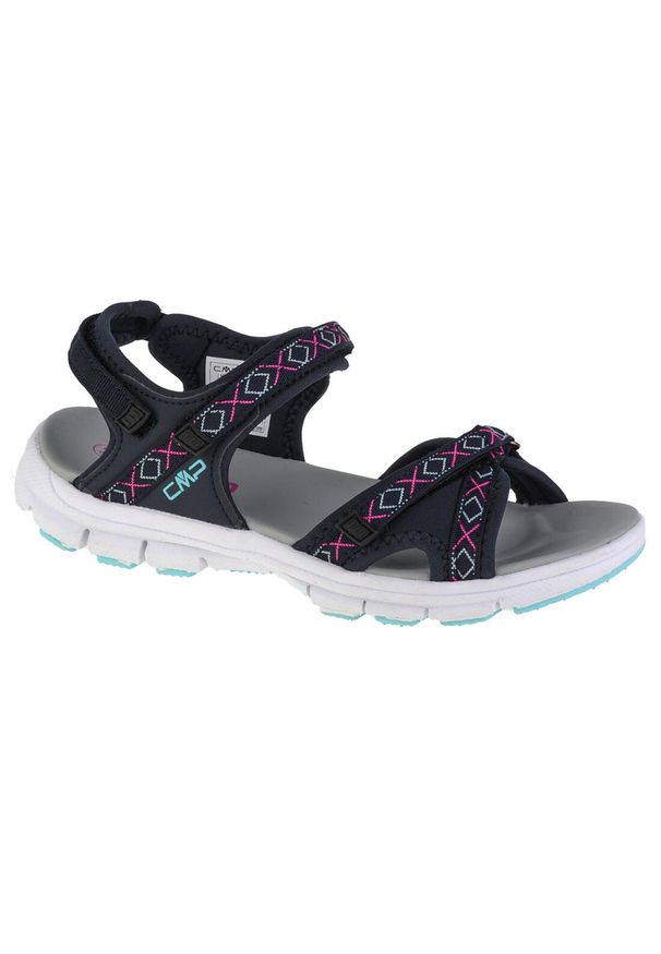 CMP - Sandały damskie, Almaak Hiking Sandal. Kolor: niebieski. Materiał: guma, materiał, tkanina, syntetyk