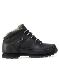 Timberland Trapery Euro Sprint Hiker TB0A2DUH001 Czarny. Kolor: czarny. Materiał: nubuk, skóra #1