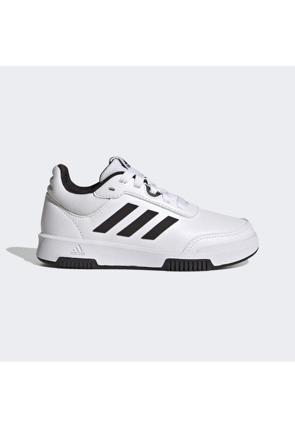 Adidas - Buty do biegania dla dzieci adidas Tensaur Sport 2.0 K. Kolor: biały, wielokolorowy, czarny. Materiał: materiał