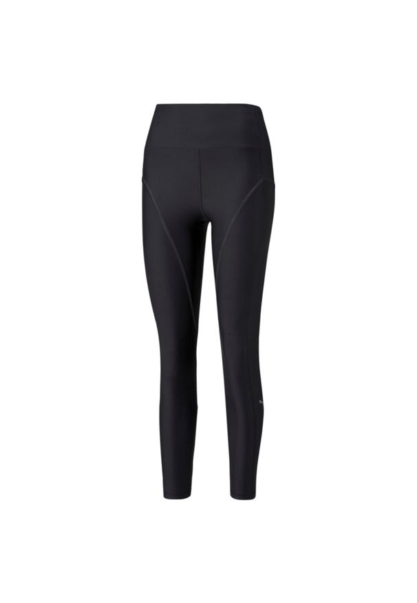 Legginsy Sportowe Damskie Puma Run Marathon Fl. Kolor: czarny. Sport: bieganie