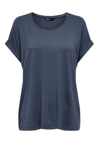 only - ONLY T-Shirt Moster 15106662 Granatowy Loose Fit. Kolor: niebieski. Materiał: wiskoza #6