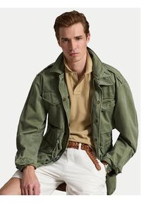 Polo Ralph Lauren Polo 710536856511 Beżowy Regular Fit. Typ kołnierza: polo. Kolor: beżowy. Materiał: bawełna #3
