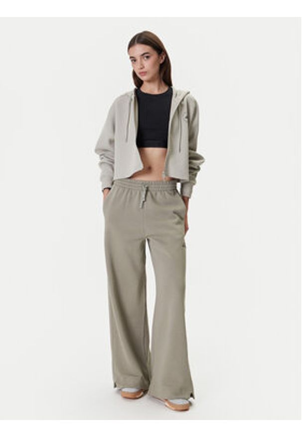 Adidas by Stella McCartney - adidas by Stella McCartney Bluza JX6781 Szary Loose Fit. Kolor: szary. Materiał: bawełna