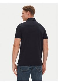 TOMMY HILFIGER - Tommy Hilfiger Polo Chest Insert MW0MW38130 Granatowy Regular Fit. Typ kołnierza: polo. Kolor: niebieski. Materiał: bawełna #2