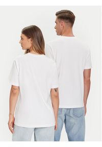 Guess Jeans T-Shirt M5BI78 K8FQ4 Biały Regular Fit. Kolor: biały. Materiał: bawełna #5