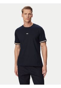 BOSS T-Shirt Iconic 50557198 Granatowy Regular Fit. Kolor: niebieski. Materiał: bawełna #1