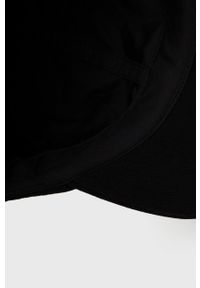 Deus Ex Machina czapka bawełniana kolor czarny gładka. Kolor: czarny. Materiał: bawełna. Wzór: gładki