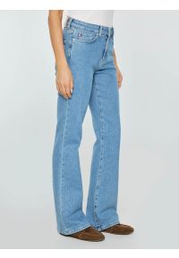 Big-Star - Jeansy damskie bootcut niebieskie Chiara 144. Stan: podwyższony. Kolor: niebieski. Styl: klasyczny, retro, wakacyjny #2