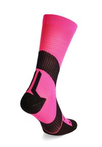 Skarpety rowerowe X-Socks Bike Expert Crew. Kolor: różowy