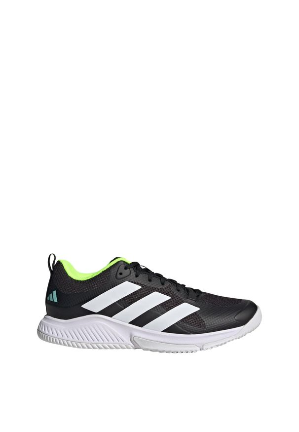 Buty do siatkówki dla dorosłych Adidas Court Team Bounce 2.0 Shoes. Kolor: czarny, niebieski, wielokolorowy, biały. Materiał: materiał. Sport: siatkówka