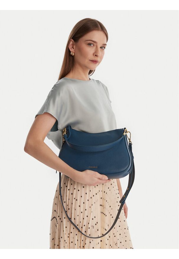 Coccinelle Torebka U45 Coccinellenory E1 U45 13 02 01 Granatowy. Kolor: niebieski. Materiał: skórzane