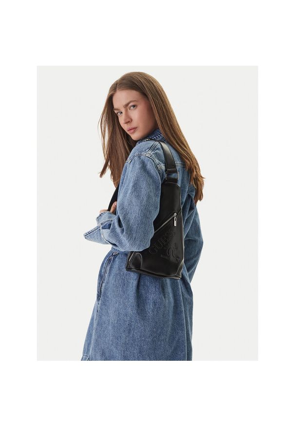 Plecak Guess. Kolor: czarny