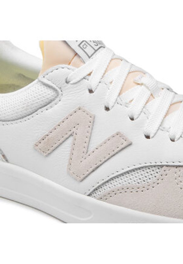 New Balance Sneakersy CT300WB3 Biały. Kolor: biały. Materiał: skóra