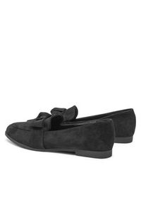 DeeZee Loafersy WS270205-07 Czarny. Kolor: czarny. Materiał: materiał #2