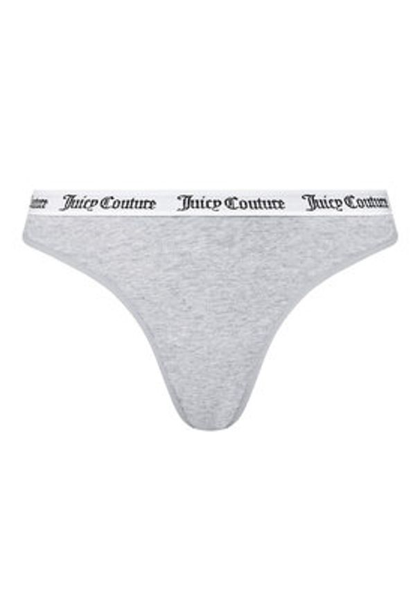 Juicy Couture Komplet 3 par stringów JCLTH224571 Kolorowy. Materiał: bawełna. Wzór: kolorowy