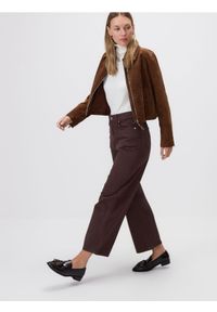 Reserved - Jeansy culotte - dark grey jeans