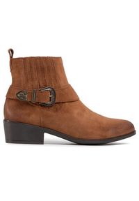 Lasocki Botki T70-04 Brązowy. Kolor: brązowy. Materiał: skóra, zamsz #5