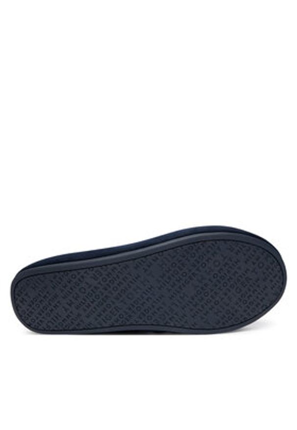 TOMMY HILFIGER - Tommy Hilfiger Kapcie M Check House FM0FM05615 Granatowy. Kolor: niebieski. Materiał: materiał