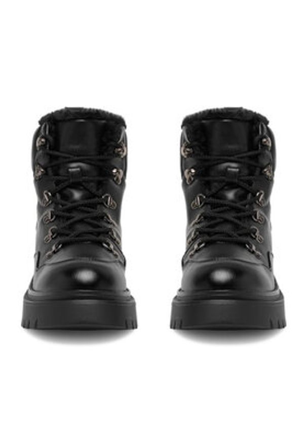 DeeZee Trzewiki 13116-4 Czarny. Kolor: czarny. Materiał: syntetyk, materiał