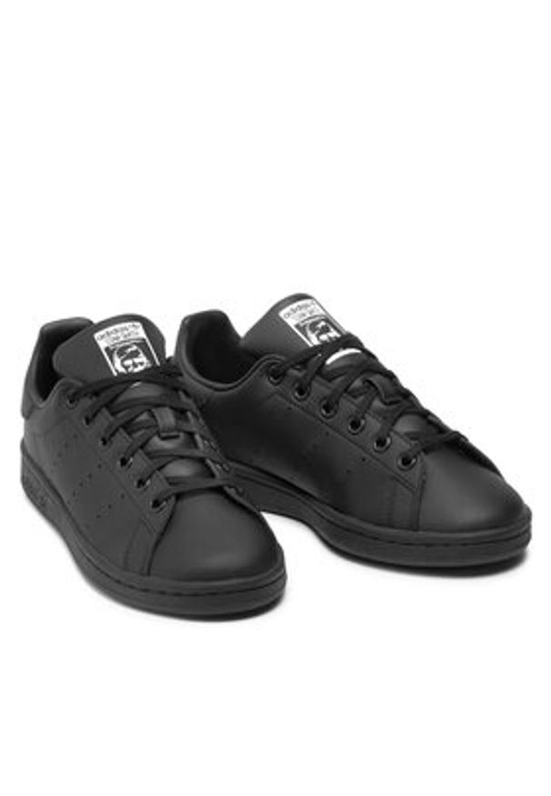 Adidas - adidas Sneakersy Stan Smith J FX7523 Czarny. Kolor: czarny. Materiał: skóra. Model: Adidas Stan Smith
