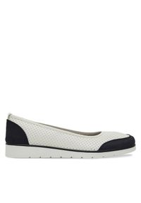 Clara Barson Baleriny WYL3650-1 Biały. Kolor: biały. Materiał: skóra #1