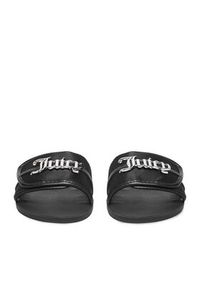 Juicy Couture Klapki CEO-123456 Czarny. Kolor: czarny. Materiał: materiał #3