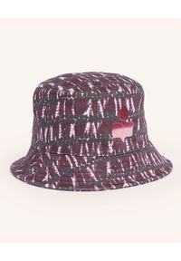 ISABEL MARANT - Bawełniany kapelusz z logo Haley. Kolor: różowy, wielokolorowy, fioletowy. Materiał: bawełna. Wzór: aplikacja. Sezon: lato. Styl: wakacyjny #2