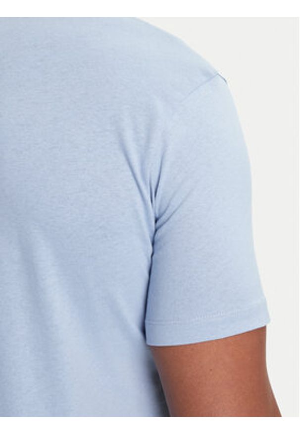BOSS T-Shirt Tales 50508584 Błękitny Regular Fit. Kolor: niebieski. Materiał: bawełna