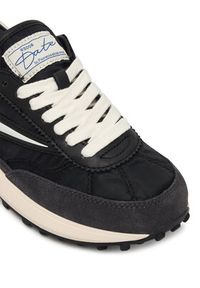 D.A.T.E. Sneakersy Athleta W441-AT-NY Czarny. Kolor: czarny. Materiał: zamsz, skóra #6