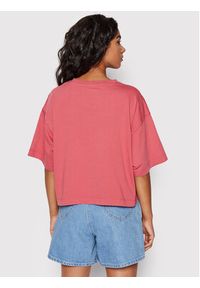 Wrangler T-Shirt W7S2GFXGH 112146437 Czerwony Boxy Fit. Kolor: czerwony. Materiał: bawełna #2