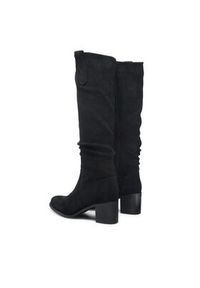 Jenny Fairy Kozaki WS14438-02 Czarny. Kolor: czarny. Materiał: materiał #7