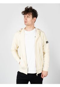Iceberg Bluza "Hoodie" | E0726300 | Mężczyzna | Beżowy. Okazja: na co dzień. Kolor: beżowy. Materiał: bawełna. Wzór: aplikacja. Styl: sportowy, casual