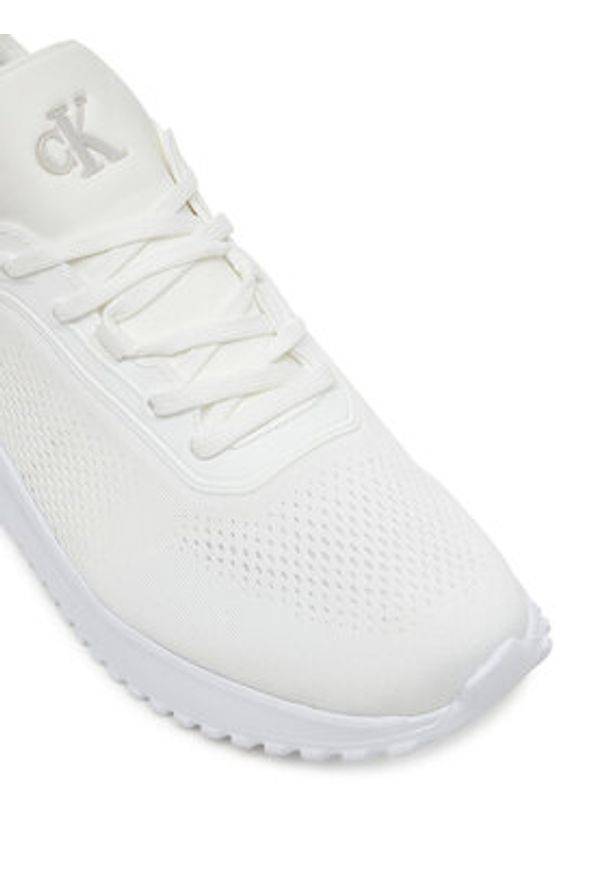 Calvin Klein Jeans Sneakersy Eva Runner Sock Mg Tech YW0YW01855 Biały. Kolor: biały. Materiał: materiał