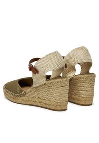 Lauren Ralph Lauren - LAUREN RALPH LAUREN Espadryle Robby 802966885001 Khaki. Kolor: brązowy. Materiał: materiał #6