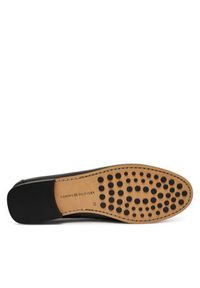 TOMMY HILFIGER - Tommy Hilfiger Lordsy Th Chain Leather Loafer FW0FW08956 Czarny. Kolor: czarny. Materiał: skóra #2