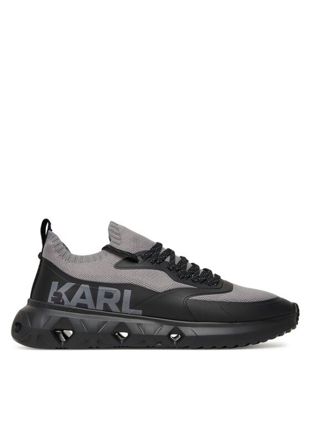 Karl Lagerfeld - KARL LAGERFELD Sneakersy K/Kite Run KL54616 Szary. Kolor: szary. Sport: bieganie