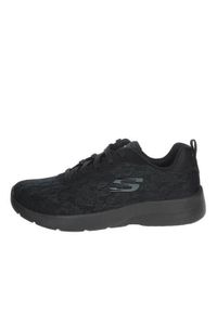 skechers - Buty do chodzenia damskie Skechers Dynamight 20. Kolor: czarny. Materiał: syntetyk, materiał. Szerokość cholewki: normalna. Model: Skechers Sport. Sport: turystyka piesza