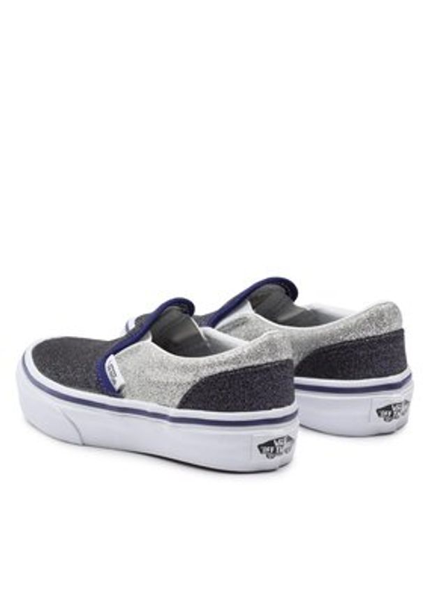 Vans Tenisówki Uy Classic Slip-On VN0005WWSXN1 Srebrny. Zapięcie: bez zapięcia. Kolor: srebrny. Materiał: materiał