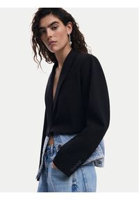 Desigual Marynarka 25SWEW28 Czarny Regular Fit. Kolor: czarny. Materiał: bawełna, syntetyk #4