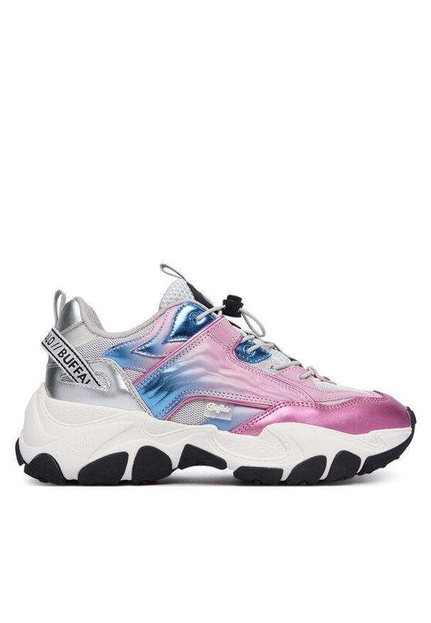 Buffalo Sneakersy Pyra One 1636727 Różowy. Kolor: różowy. Materiał: skóra