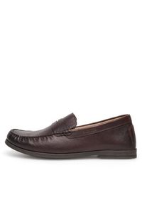 Gino Rossi Mokasyny LEONARDO-02 MI08 Brązowy. Kolor: brązowy. Materiał: skóra #5