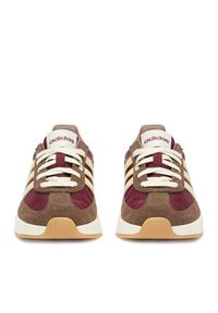 Adidas - adidas Sneakersy RUN 70S 2.0 JQ9589 Bordowy. Kolor: czerwony. Materiał: materiał. Sport: bieganie