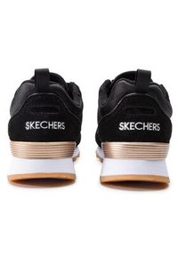 skechers - Skechers Sneakersy Goldn Gurl 111/BLK Czarny. Kolor: czarny. Materiał: materiał #4